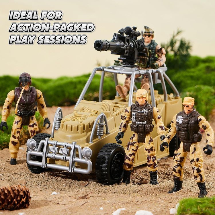 No. 1 - JOYIN Military Base Toys Set - 5