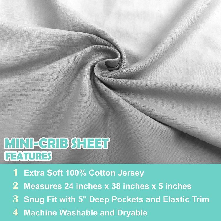No. 9 - American Baby Company Crib Sheets - 4