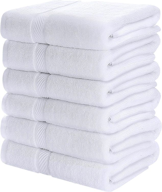 No. 7 - Utopia Towels 6 Pack Medium Bath Towel Set - 1