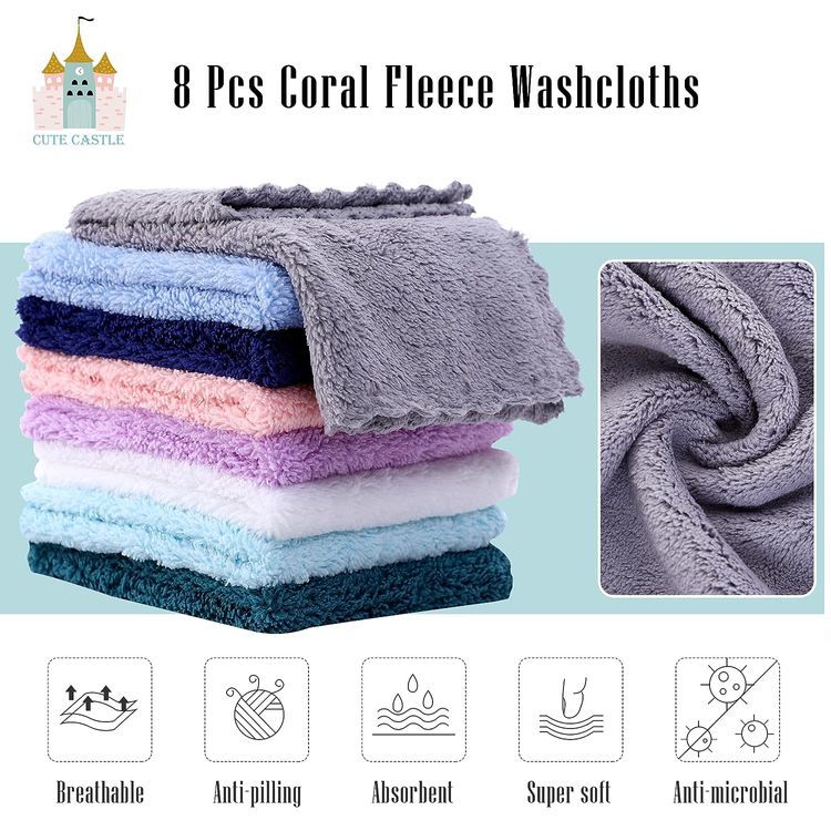 No. 10 - Cute Castle Baby Hooded Towels - 2