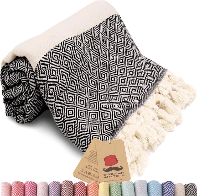 No. 10 - Bazaar Anatolia Turkish Beach Towel - 1