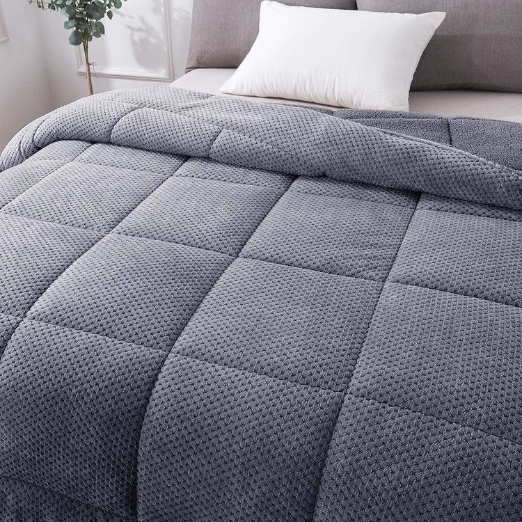 No. 9 - Luxury Plush Sherpa Comforter - 5