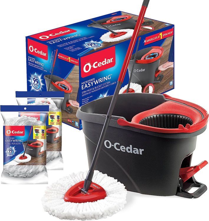 No. 5 - EasyWring Microfiber Spin Mop & Bucket - 1