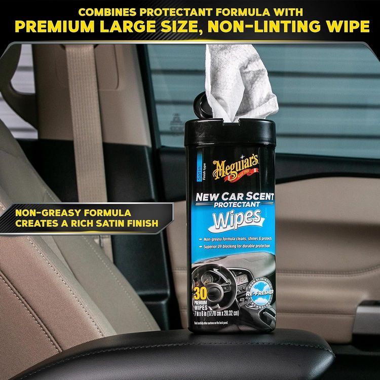 No. 8 - Meguiar's New Car Scent Protectant Wipes - 5