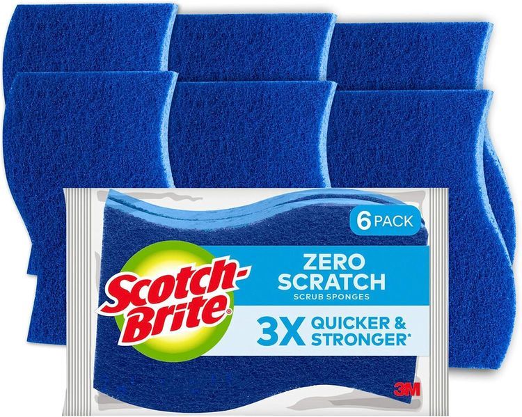 No. 6 - Scotch-Brite Zero Scratch Scrub Sponges - 1