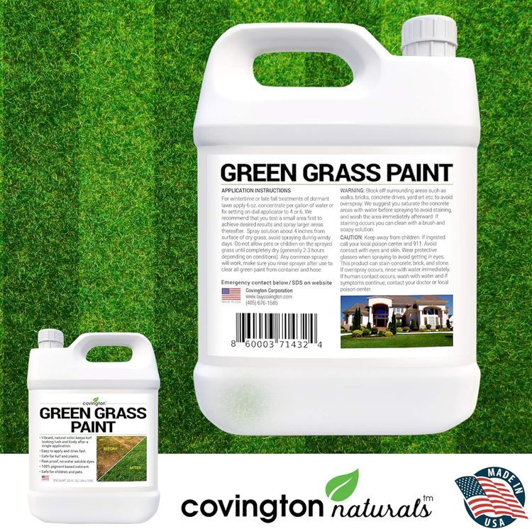 No. 8 - COVINGTON NATURALS Lawn Paint - 5