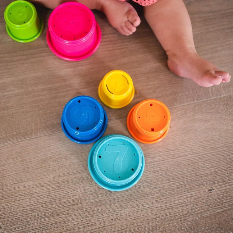 No. 5 - The First Years Stack & Count Stacking Cups - 2