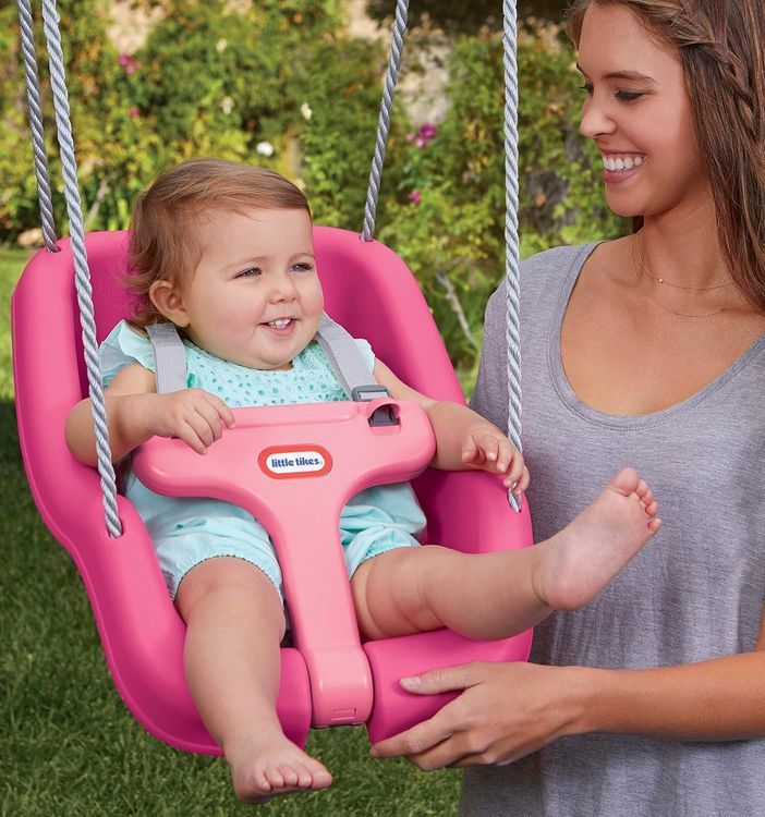 No. 8 - Little Tikes 2-in-1 Snug 'n Secure Swing - 3