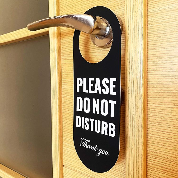 No. 7 - Door Hanger Sign - 2