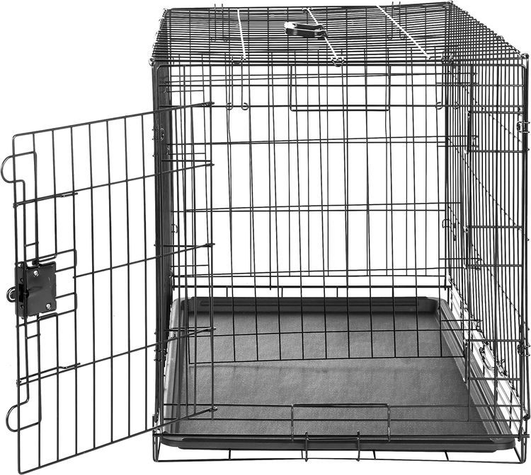 No. 10 - Amazon Basics - Durable Metal Wire Dog Crate - 4