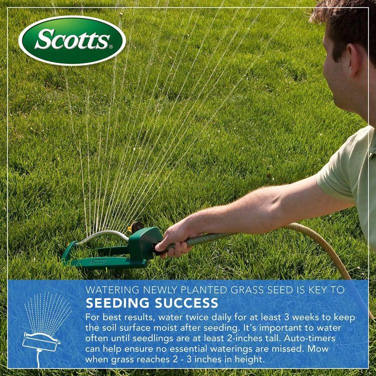 No. 3 - Scotts Turf Builder Grass Seed Fall Overseeding Mix - 2