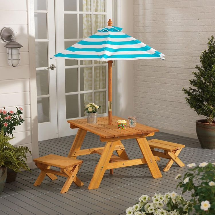 No. 6 - KidKraft Outdoor Table & Chair Set - 2