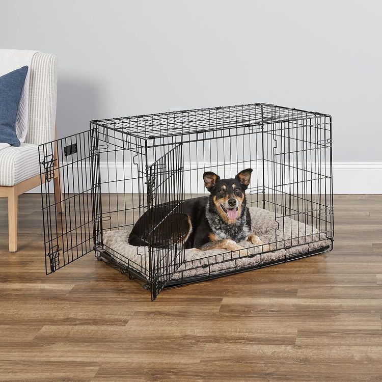 No. 8 - Newly Enhanced Double Door iCrate Dog Crate - 2