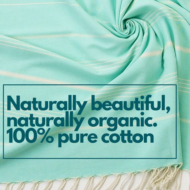No. 2 - PAMUKLU Cotton Oversized Beach Towel - 5