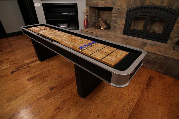 No. 2 - Atomic 9’ LED Shuffleboard Table - 4