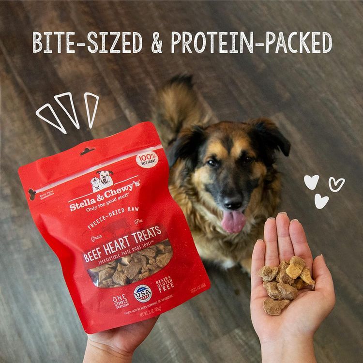 No. 4 - Freeze-Dried Chicken Hearts Dog Treats - 5