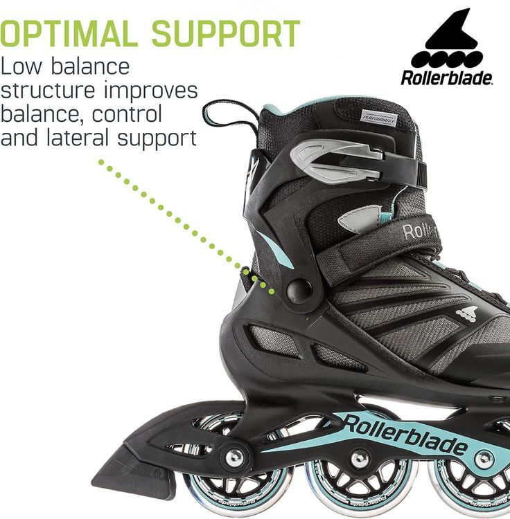 No. 7 - Rollerblade Zetrablade Women's Adult Fitness Inline Skate - 5