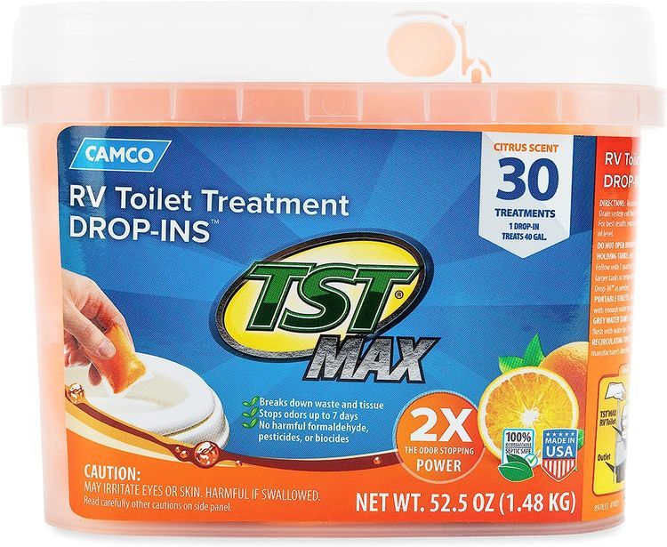 No. 1 - Camco TST MAX Camper/RV Toilet Treatment Drop-INs - 1