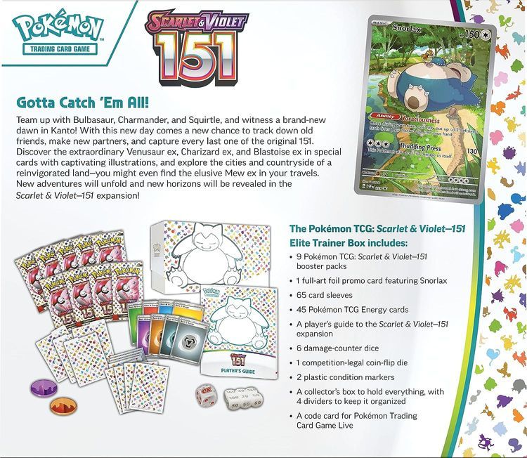 No. 7 - Scarlet & Violet—151 Elite Trainer Box - 4