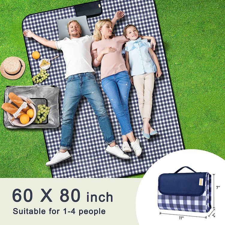 No. 4 - SAMSIER Outdoor Picnic Blankets - 2