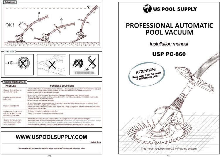 No. 10 - U.S. Pool Supply PC-860 - 5