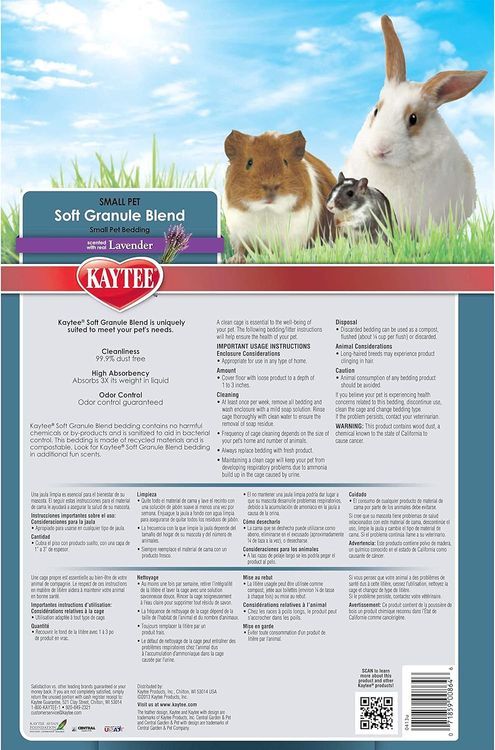 No. 6 - Kaytee Soft Granule Lavender Blend 27.5 Liter - 2