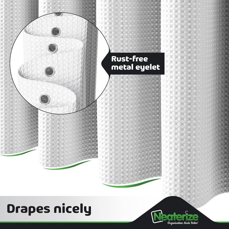 No. 4 - NEATERIZE Shower Curtain - 4