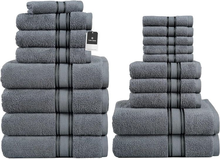 No. 4 - LANE LINEN Bath Towels - 1