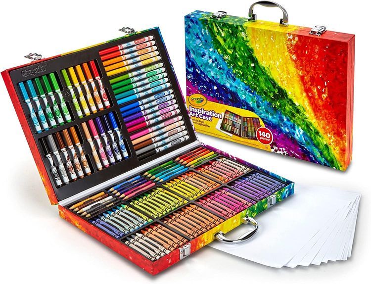 No. 4 - Crayola Inspiration Art Case Coloring Set - Rainbow (140ct) - 4