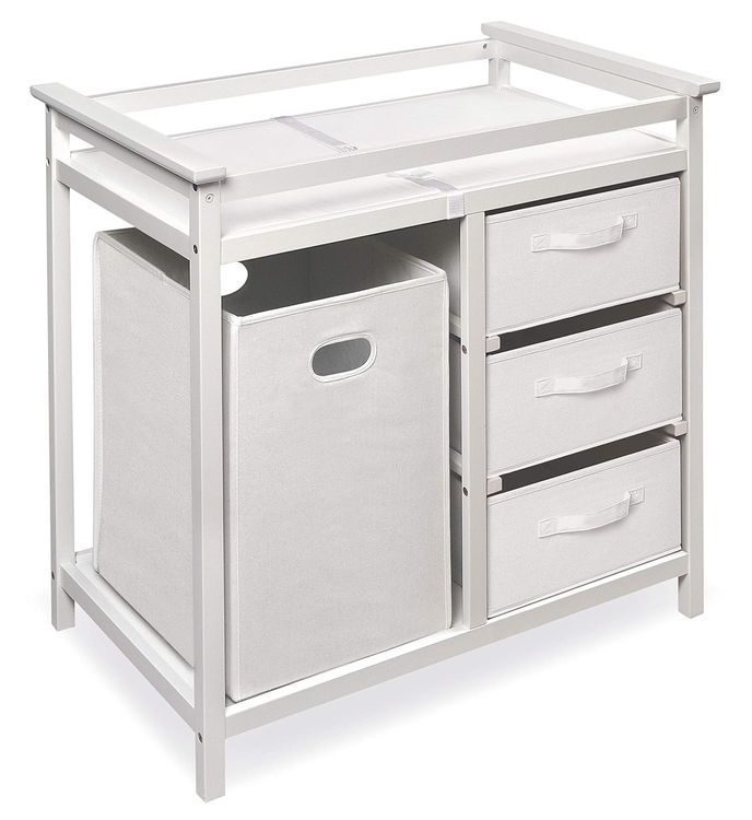 No. 4 - Badger Basket Modern Baby Changing Table - 1