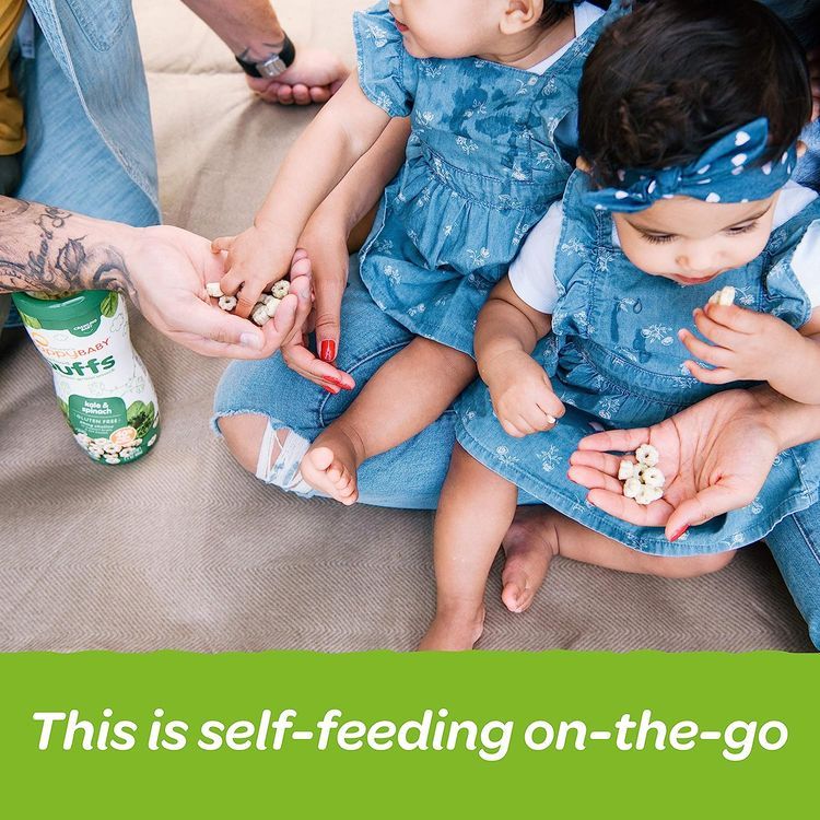 No. 5 - Happy Baby Organic Superfood Puffs Variety Pack - 3