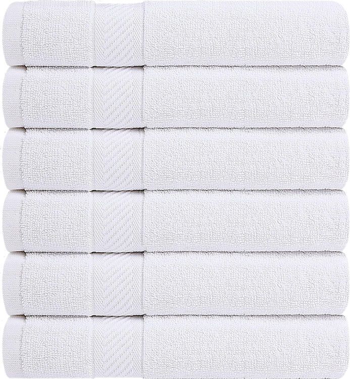 No. 7 - Utopia Towels 6 Pack Medium Bath Towel Set - 2