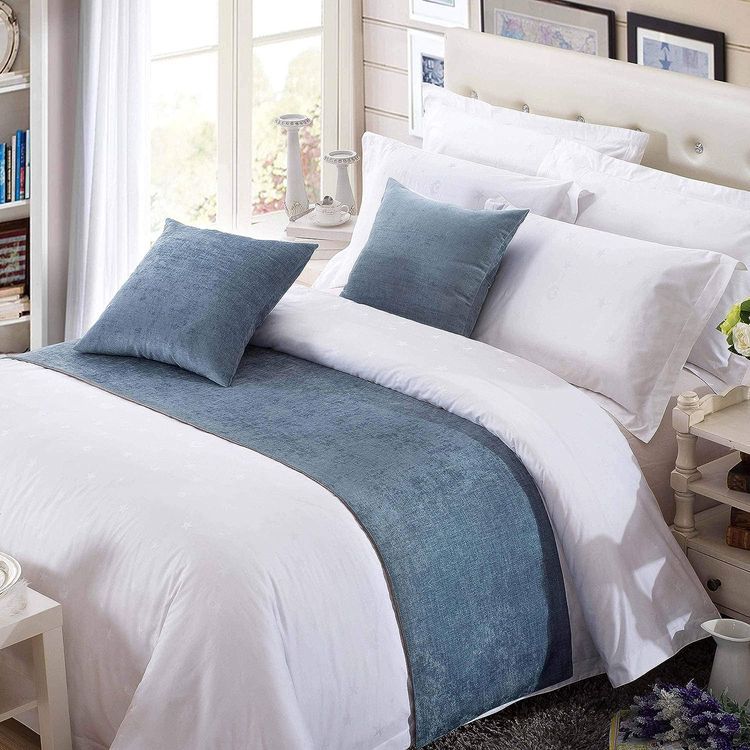 No. 4 - OSVINO Chenille Bed Runner - 1