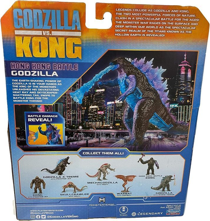 No. 10 - Godzilla vs Kong Play Fantastic Creature Figures - 2