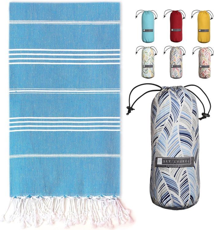 No. 8 - BAY LAUREL Beach Towel - 1