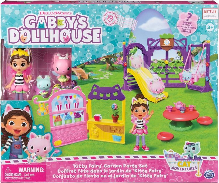 No. 10 - Kitty Fairy Garden Party Set - 2