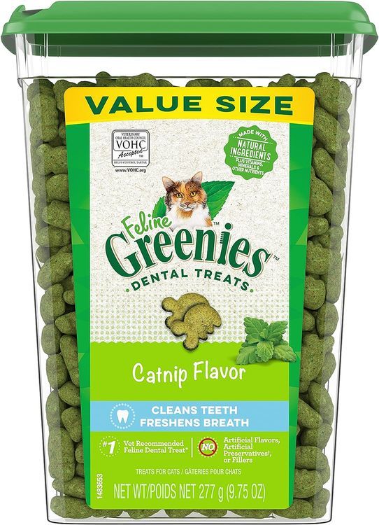 No. 5 - FELINE GREENIES Adult Dental Cat Treats - 1