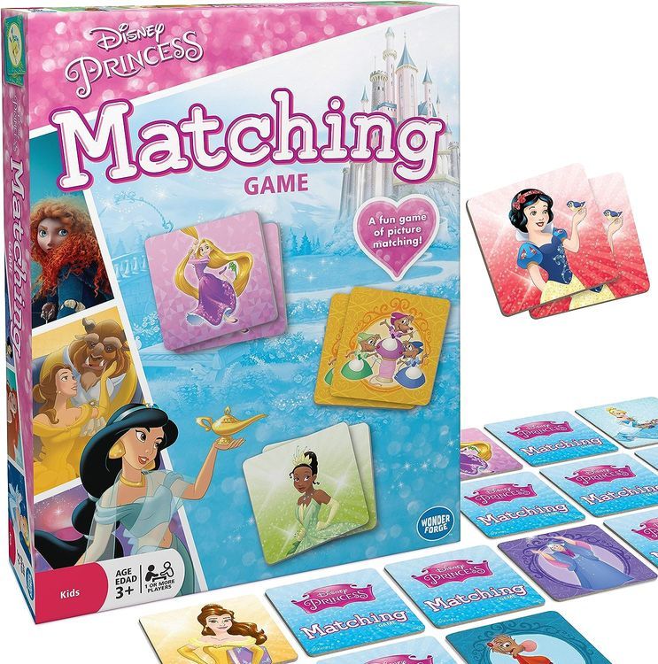 No. 1 - Disney Princess Matching Game - 2