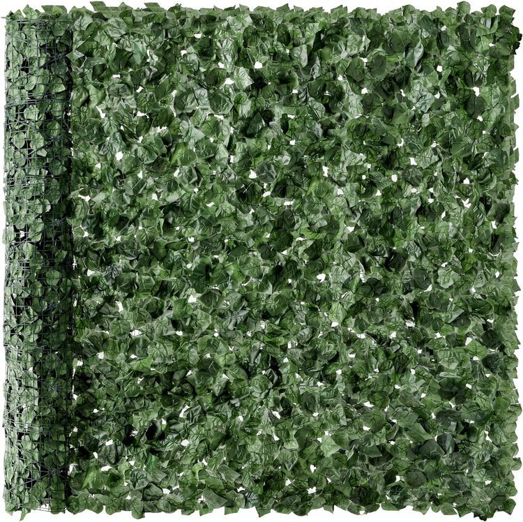 No. 6 - Best Choice Products Outdoor Garden Artificial Ivy Hedge Privacy Fence Screen - 1