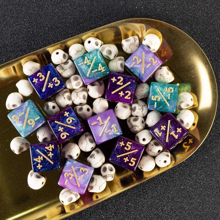 No. 6 - LAMJAM D6 Dice Counters - 4