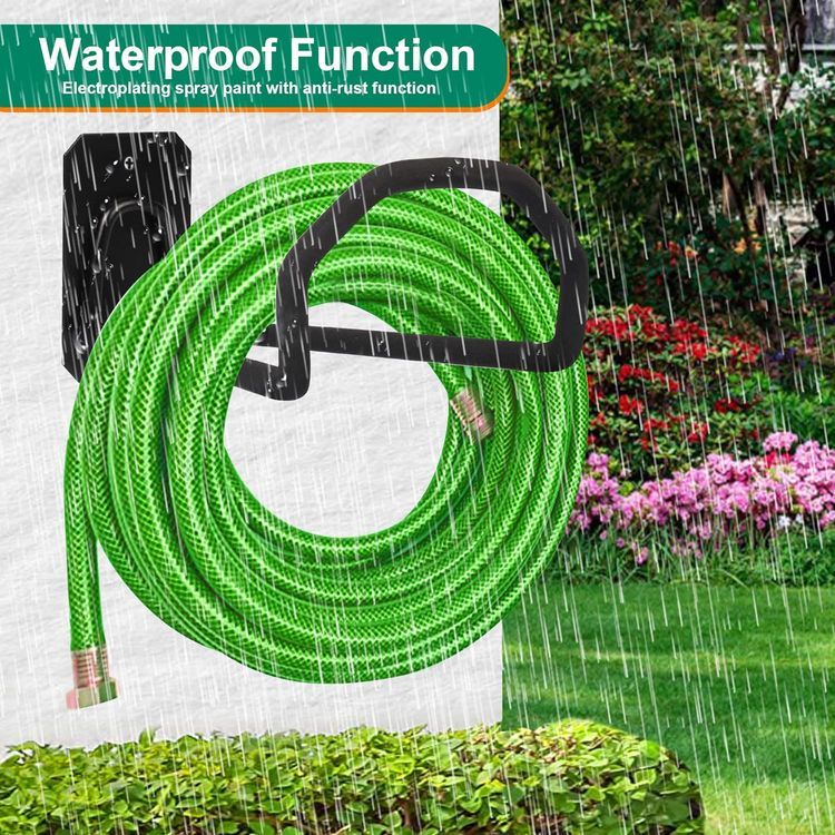 No. 3 - PeoMev Garden Hose Holder Wall Mount - 3