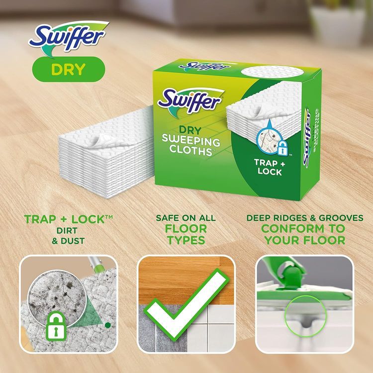 No. 5 - Swiffer Sweeper Wet Mopping Cloth Refills - 2