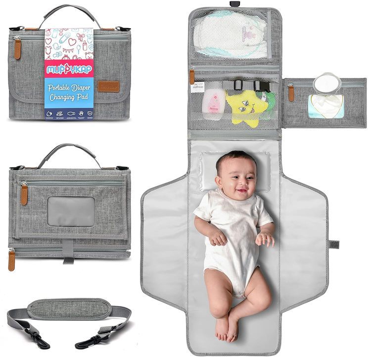 No. 8 - Portable Changing Pad with Shoulder Strap - 1