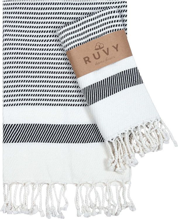 No. 4 - Ruvy Home Basics Turkish Hand Towels - 1