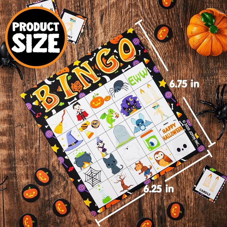 No. 6 - Halloween Bingo Cards - 5