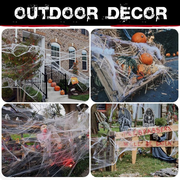 No. 7 - DUXAA Spider Web Decorations - 5