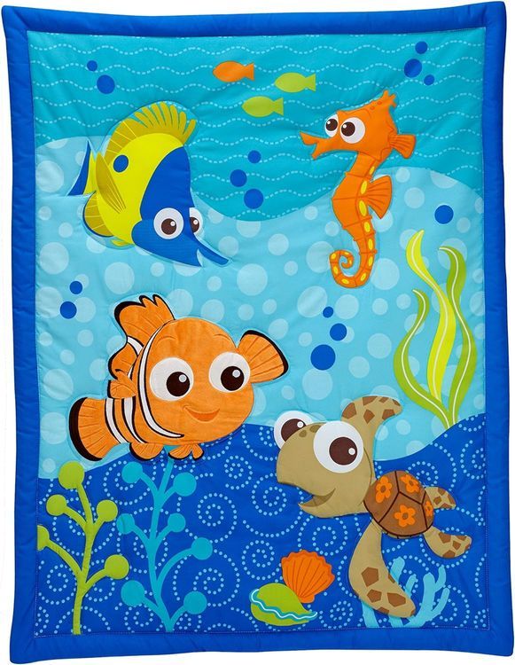 No. 9 - Disney Baby Nemo Crib Bedding Set - 2