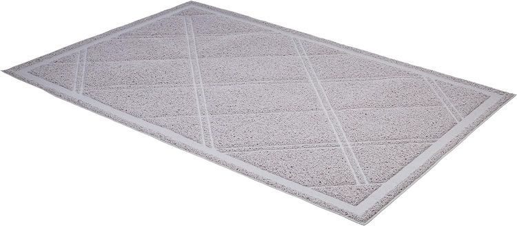 No. 7 - Amazon Basics Less-Mess Cat Litter Box Mat - 4