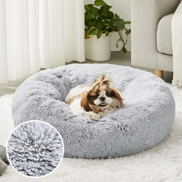 No. 4 - Western Home Faux Fur Original Calming Dog & Cat Bed - 4