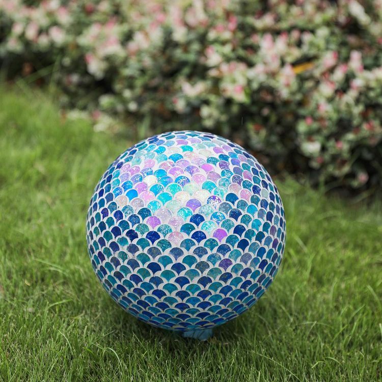 No. 5 - WHOLE HOUSEWARES Glass Gazing Ball - 3